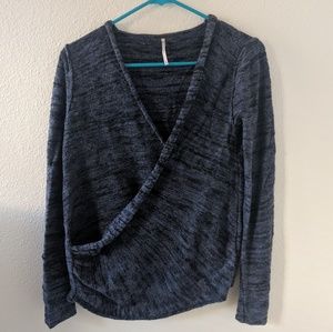 FP Wrap style sweater